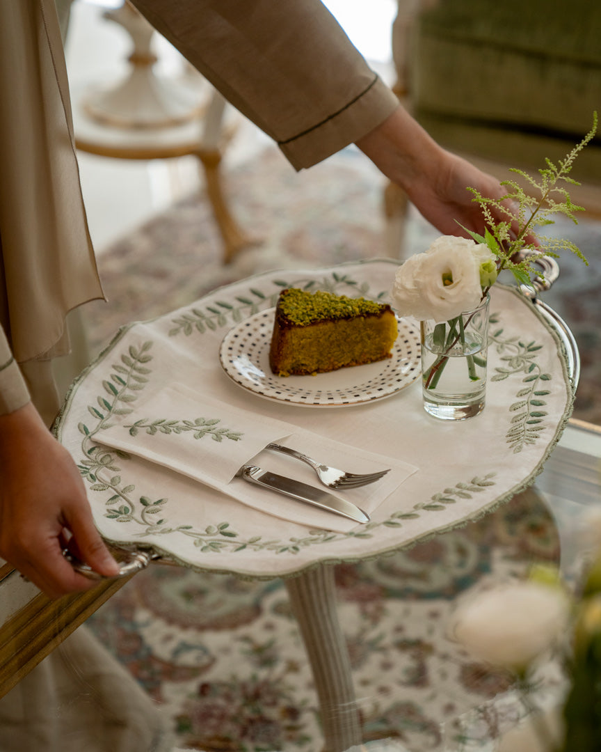 Ramram Oval Tray Linen