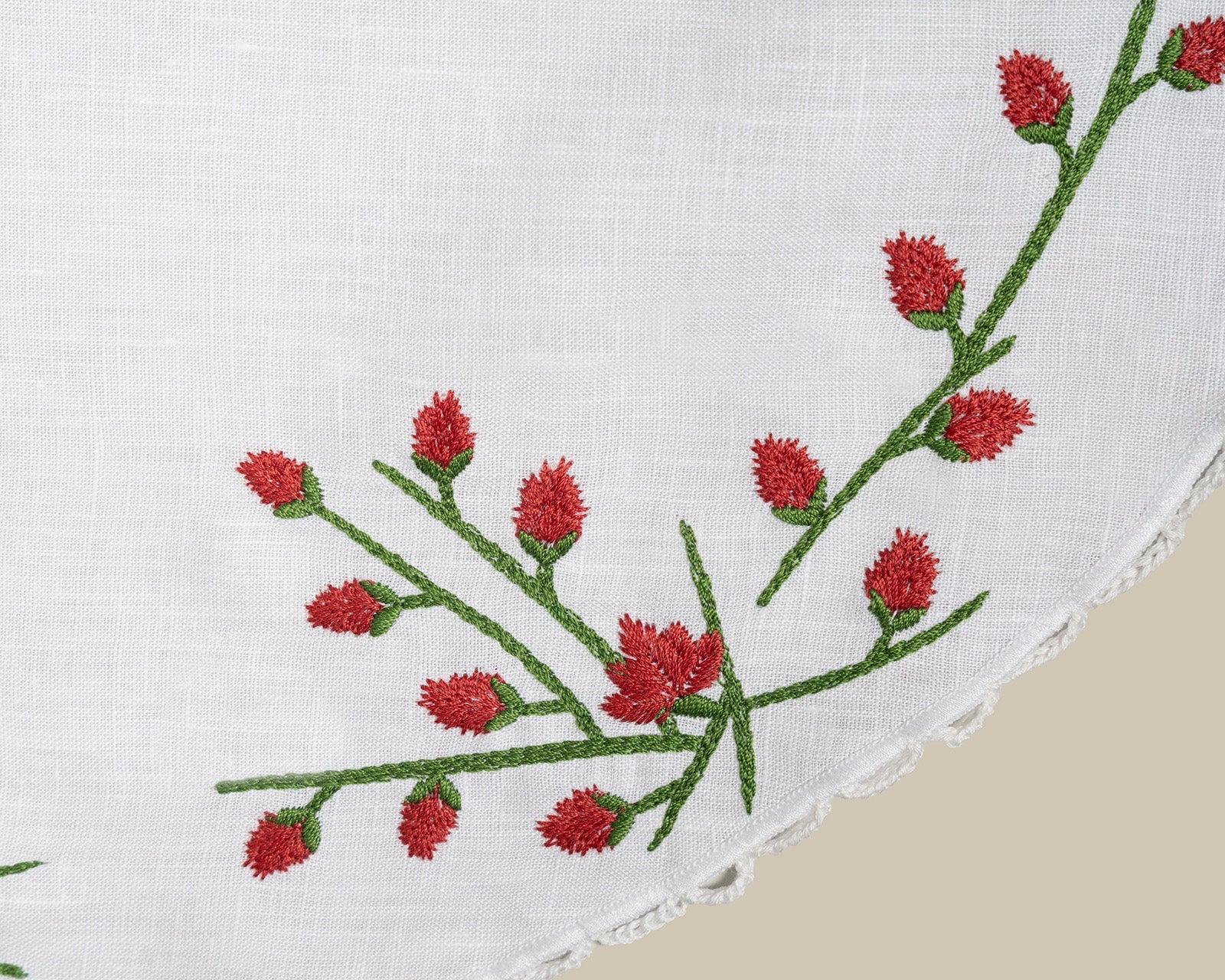 Al Arta Oval Tray Linen